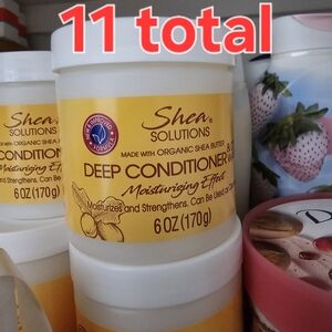 Shea Solutions Shampoo, Leave In, And Deep Conditioner
